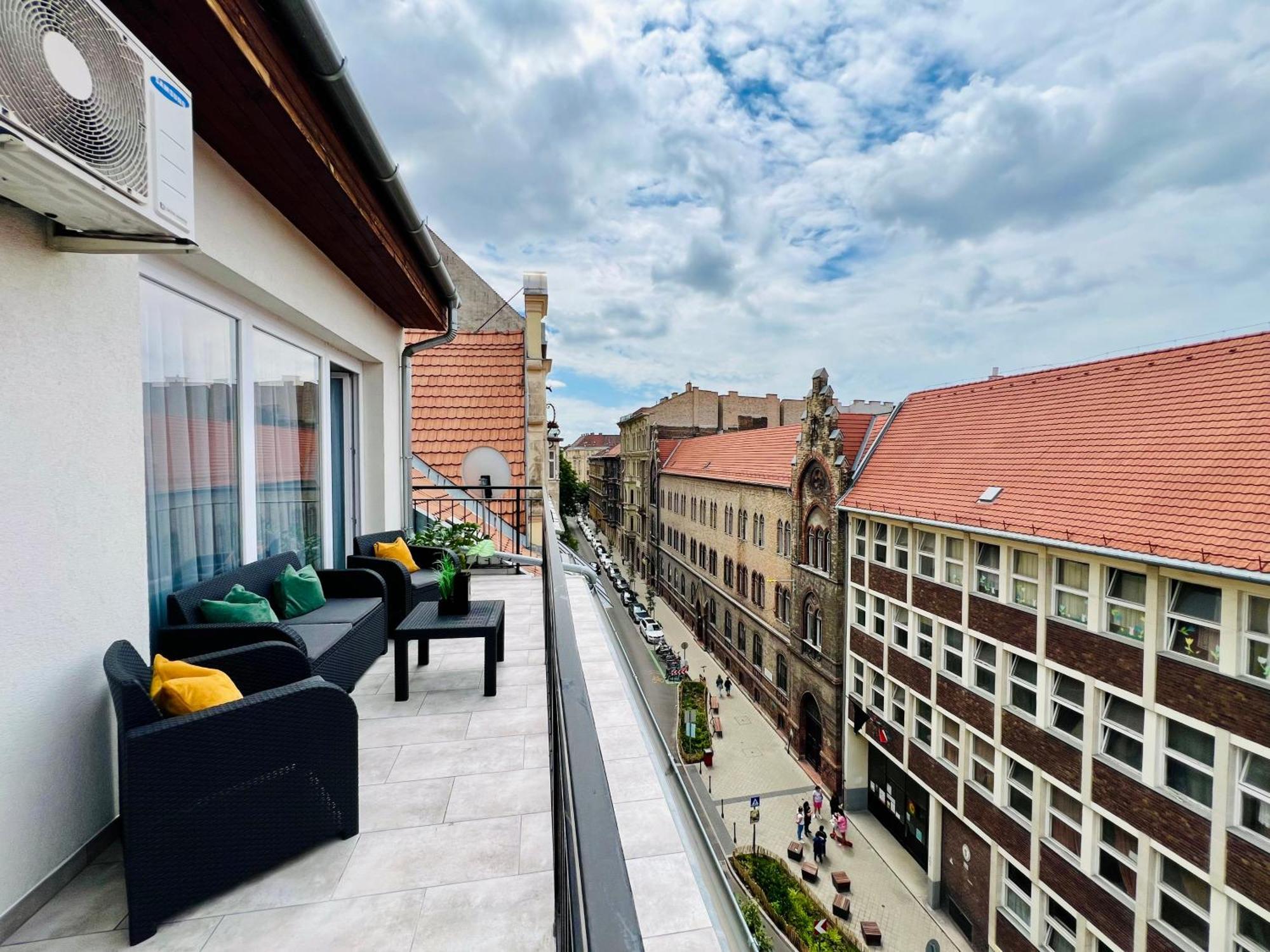 Lena Apartman Budapest City Center Extérieur photo